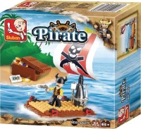 Sluban Pirate: Raft 64τμχ