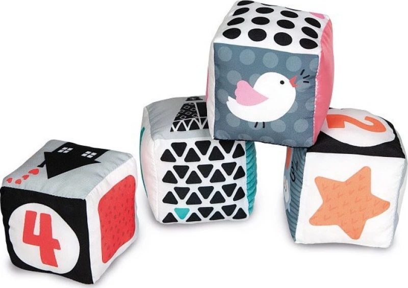 Clementoni Soft Activity Blocks 4τμχ