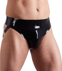 Latexwear Men's Latex Jockstrap Black