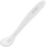 Akuku Κουτάλι Σιλικόνης White