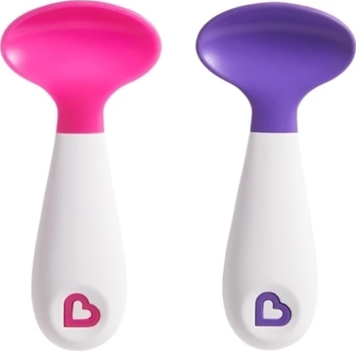 Munchkin Scooper Spoons - 2 Pack Pink/Purple