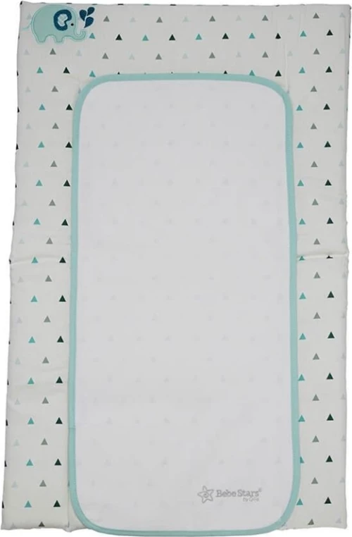 Bebe Stars Μαλακή Αλλαξιέρα Elephant White/Blue