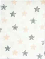 Dimcol Πάνα Αγκαλιάς Star Grey 80x80cm