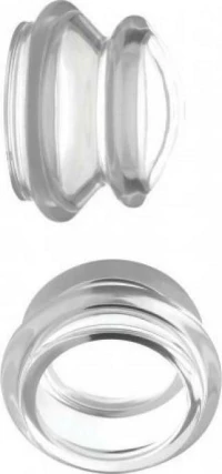 XR Clear Plungers Nipple Suckers Large