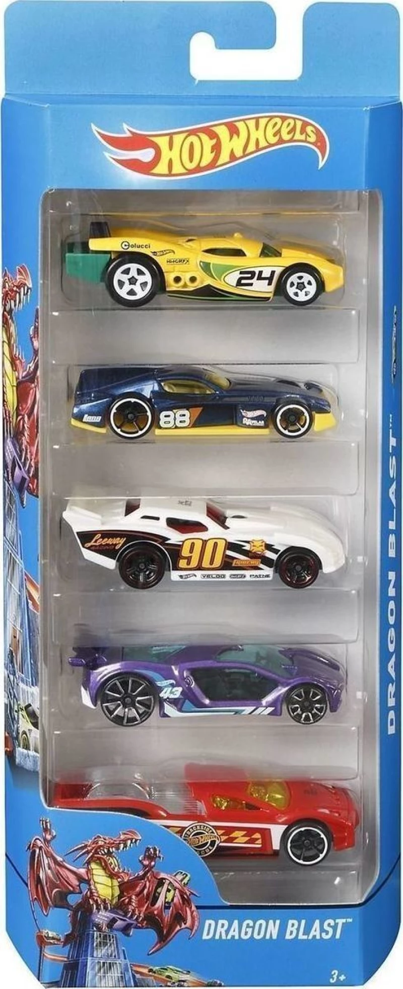 Mattel Hot Wheels: Αυτοκινητάκια Σετ των 5
