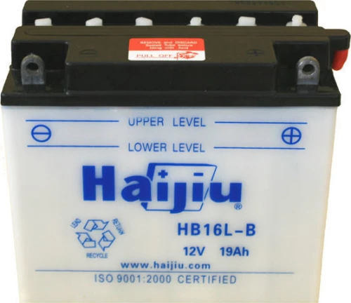 Μπαταρία Μοτοσυκλέτας Haijiu Hb16L-B 12V 19Ah