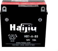 Μπαταρία Μοτοσυκλέτας Haijiu Hb7-A-Bs 12V 7Ah