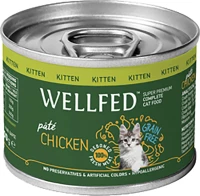 Wellfed Kitten Κοτόπουλο Πατέ 200gr