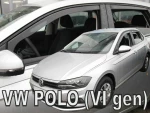 Heko Σετ Ανεμοθραύστες Μπροστινοί / Πίσω για VW Polo 5D 2017 4τμχ