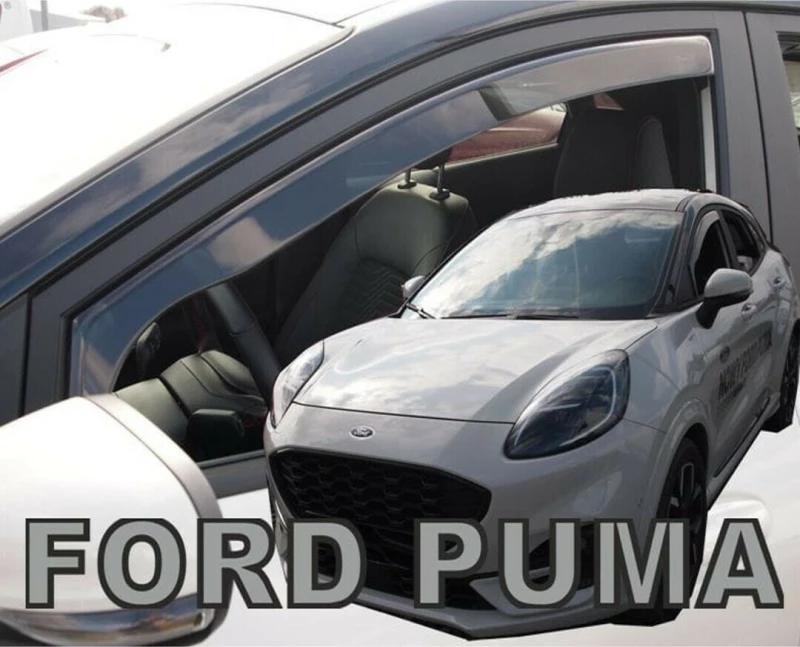 Heko Σετ Ανεμοθραύστες Μπροστινοί για Ford Puma 5D 2019 2τμχ