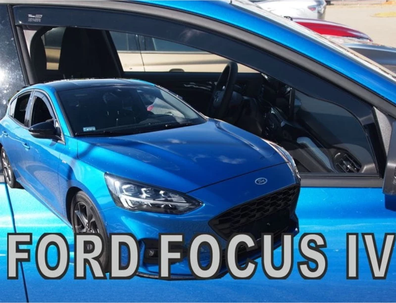 Heko Σετ Ανεμοθραύστες Μπροστινοί για Ford Focus MK4 5D HB / Combi 2018 2τμχ
