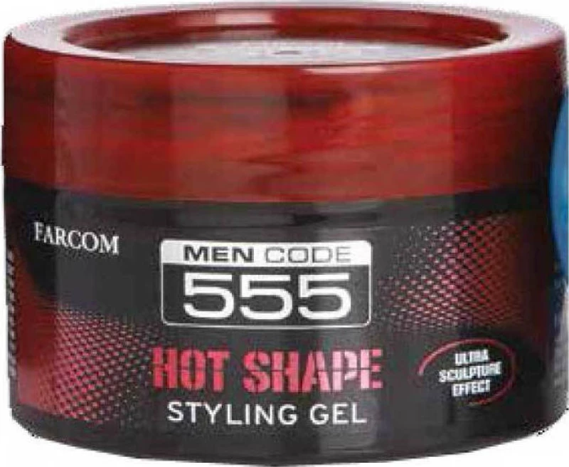 Farcom Men Code 555 Hot Shape Styling Gel 250ml