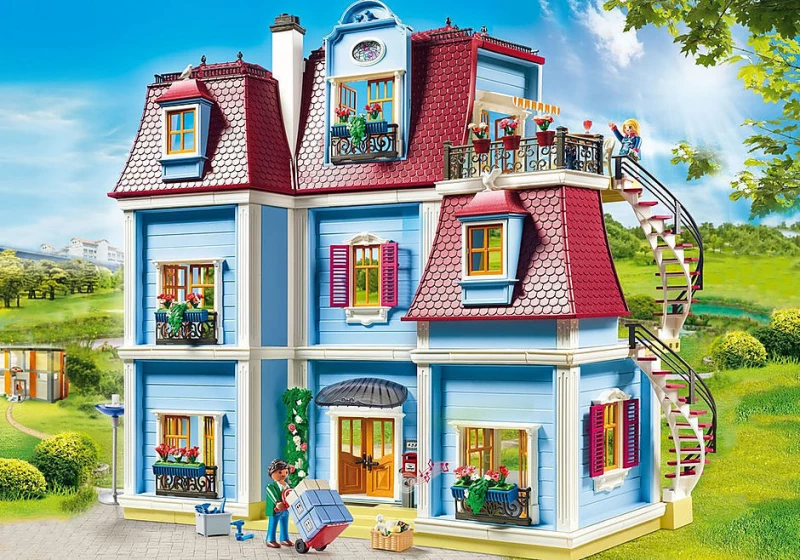 Playmobil Dollhouse: Τριώροφο Κουκλόσπιτο
