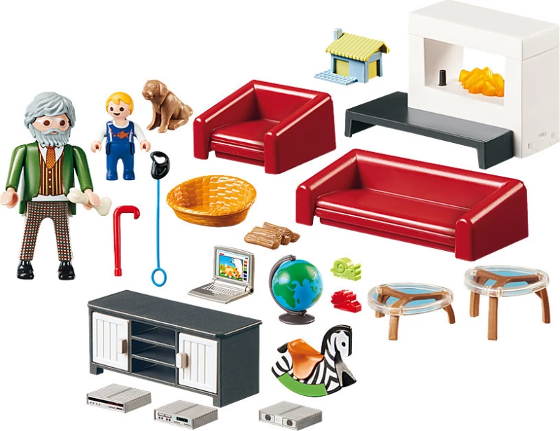 Playmobil Dollhouse: Σαλόνι Κουκλόσπιτου