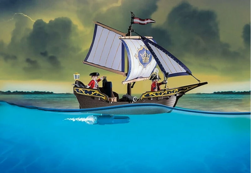 Playmobil Pirates: Πλοιάριο Λιμενοφυλάκων
