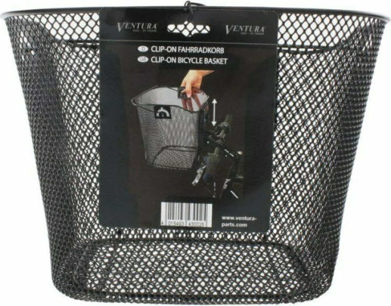Ventura 431518 Clip-On Bicycle Basket