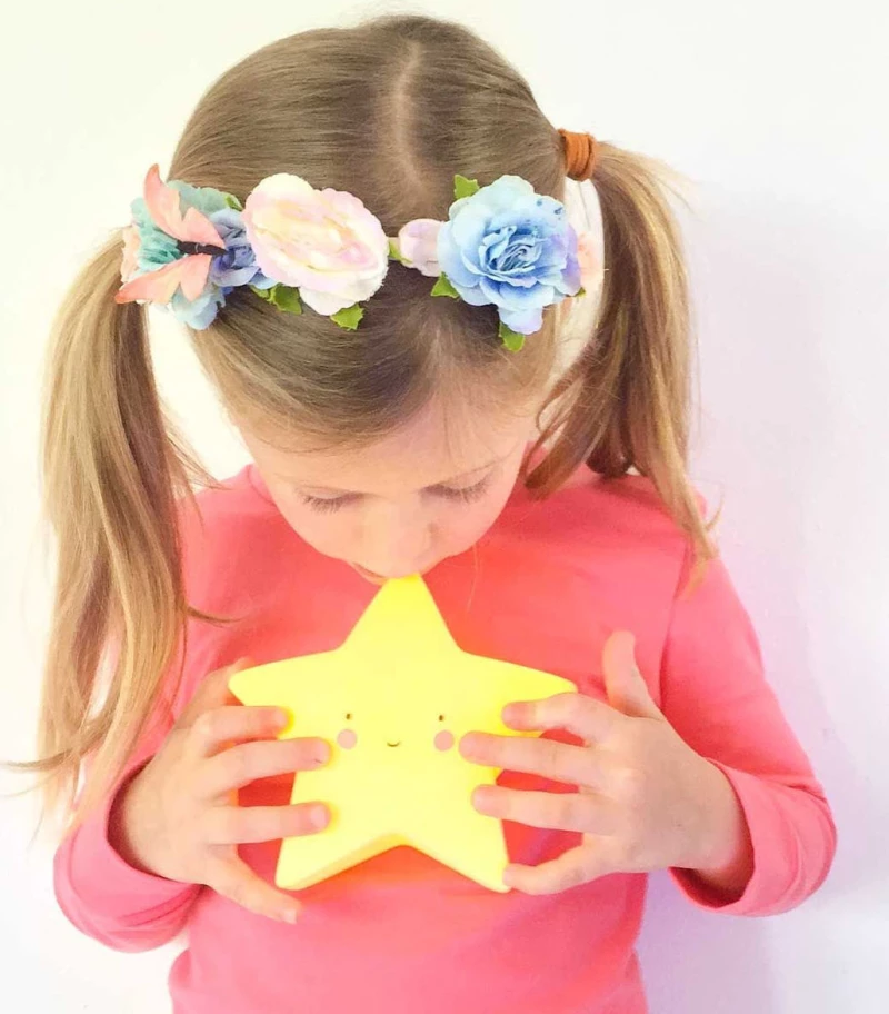Little Lovely Company Mini Star Light Yellow