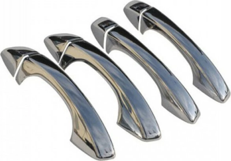 Omtec Χερούλια Πόρτας Χρώμιο Μεταλλικά 4τμχ Seat Leon 2012