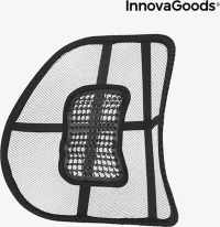 InnovaGoods Backonfy Διαπνέουσα Υποστήριξη Πλάτης Μαύρο