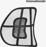 InnovaGoods Backonfy Διαπνέουσα Υποστήριξη Πλάτης Μαύρο