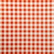 Loneta Τραπεζομάντηλο Menorca 501 Καρό Λευκό/Πορτοκαλί 200x140cm (1τμχ)