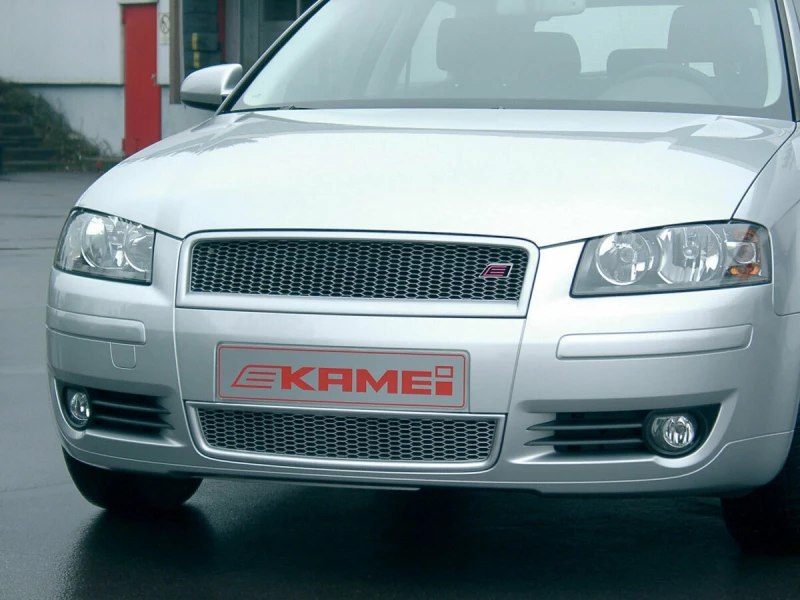 Kamei Μασκάκι Κάτω για Audi A3 2003-2005 Titan Metal