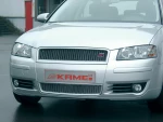 Kamei Μασκάκι Κάτω για Audi A3 2003-2005 Titan Metal