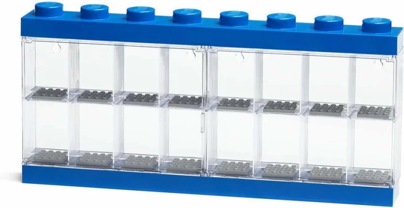 Lego Minifigure Display Case 16 Red