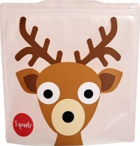 3 Sprouts Deer Sandwich Bag 2τμχ