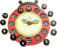 Tender Leaf Toys Εκπαιδευτικό Ρολόι Πασχαλίτσα