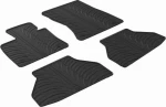 Gledring Σετ Πατάκια 4τμχ Λάστιχο Bmw X6 Gled