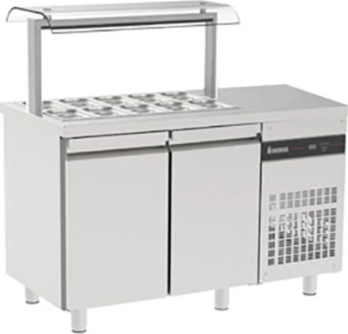 Ψυγείο Σαλατών 134.5X70X131.5Cm Inomak Zvr99