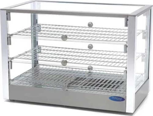 Maxima Holland Θερμαινόμενη Βιτρίνα Stainless Steel Hot Display 09400788