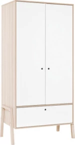 Ντουλάπα Spot Natural Δίφυλλη 100x60x202.5cm