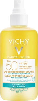 Vichy Capital Soleil Solar Protective Water with Hyaluronic Acid SPF50+ 200ml