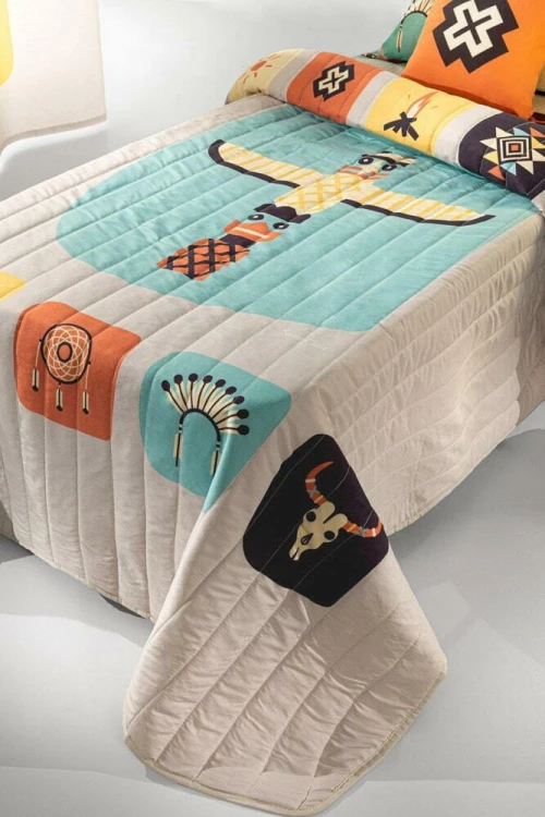 Saint Clair Πάπλωμα Suede Indian 160x220cm