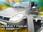 Heko Σετ Ανεμοθραύστες Μπροστινοί & Πίσω για Renault Thalia 4D 2008 4τμχ