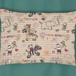Dimcol Μαξιλαροθήκη Africa 50x70cm 145 Beige