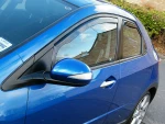 Heko Σετ Ανεμοθραύστες Μπροστινοί για Renault Megane III 5D 2008 2τμχ