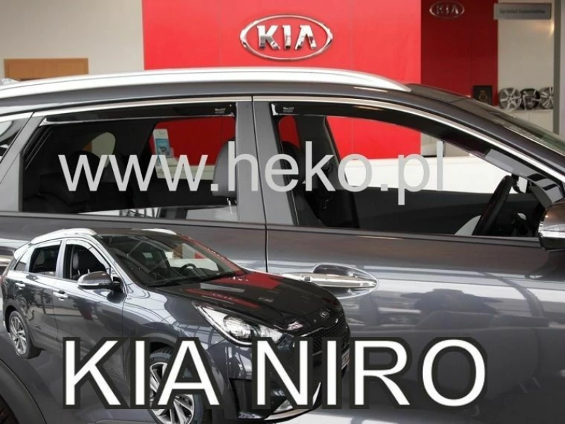 Heko Σετ Ανεμοθραύστες Μπροστινοί για Renault Thalia 4D 10 / 2008 2τμχ