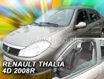 Heko Σετ Ανεμοθραύστες Μπροστινοί για Renault Thalia 4D 10 / 2008 2τμχ