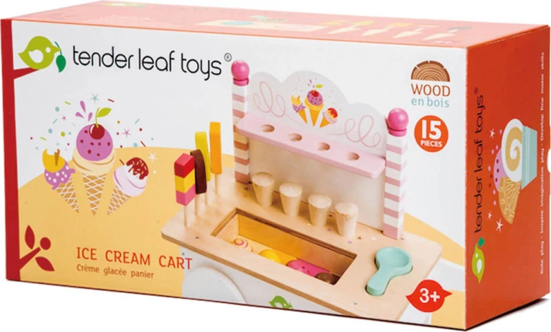 Tender Leaf Toys Ξύλινο Μίνι Παγωτατζίδικο