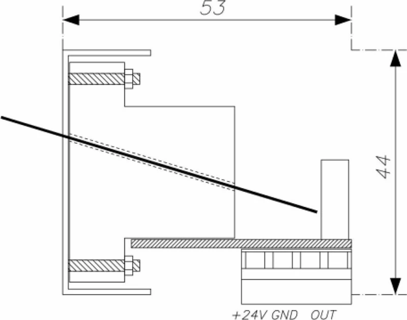 Elektromaterial Modys Καρτοδιακόπτης Rfid - Βάση Στήριξης 3Σ Με Βίδες - 10101450499