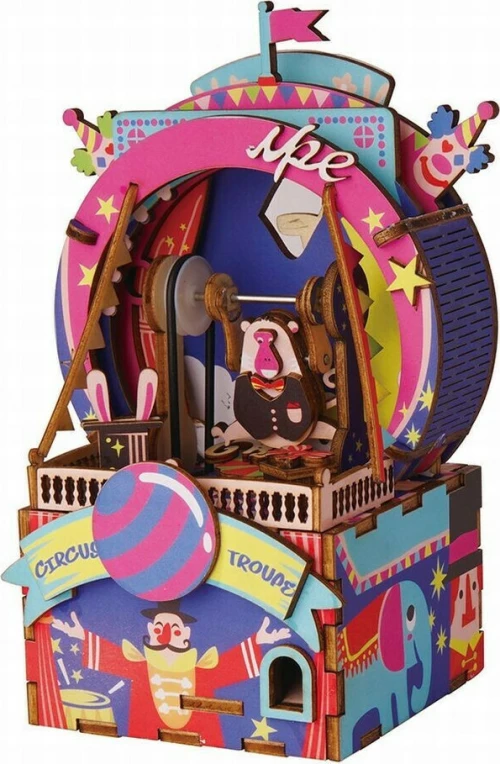 Robotime Diy Music Box Amusement Park