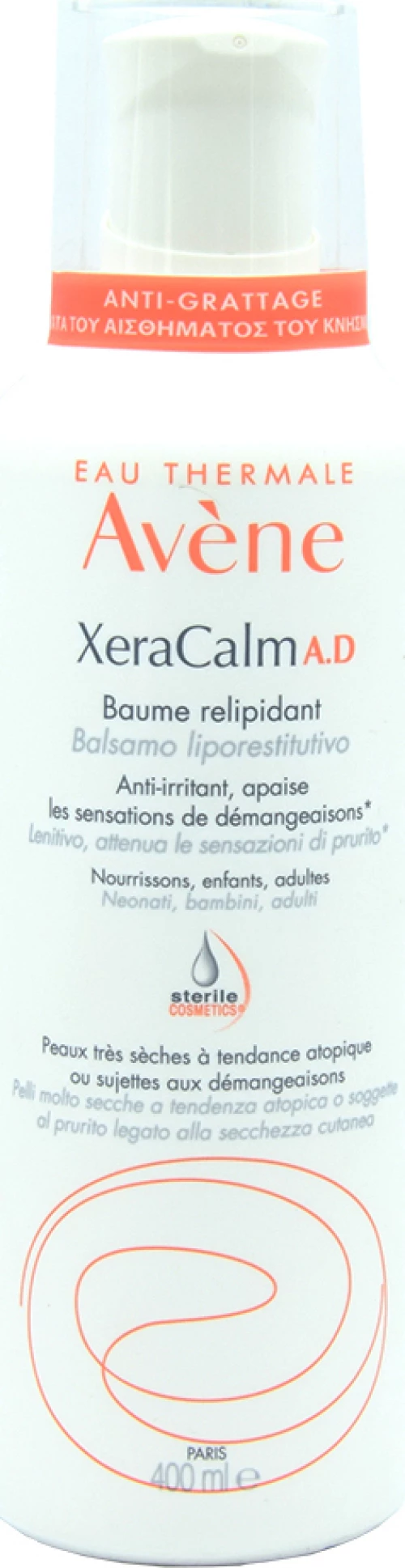 Avene XeraCalm A.D Baume Relipidant 400ml