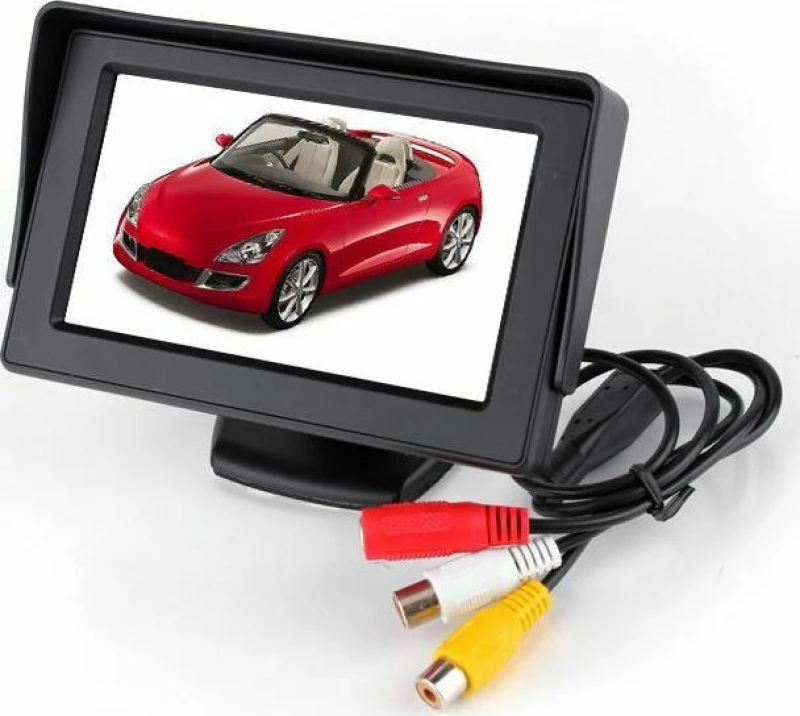 Έγχρωμη LCD οθόνη 4.5 '' για κάμερα οπισθοπορείας