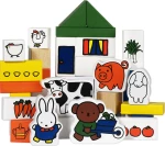Miffy Ξύλινα Τουβλάκια Στην Φάρμα 28τμχ
