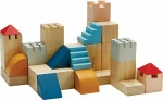Plan Toys Χρωματιστά Τουβλάκια 30τμχ