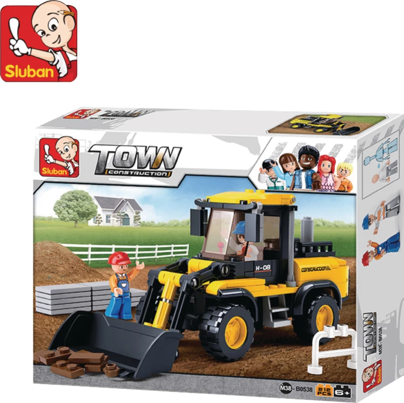 Sluban Town: Wheel Loader 212τμχ