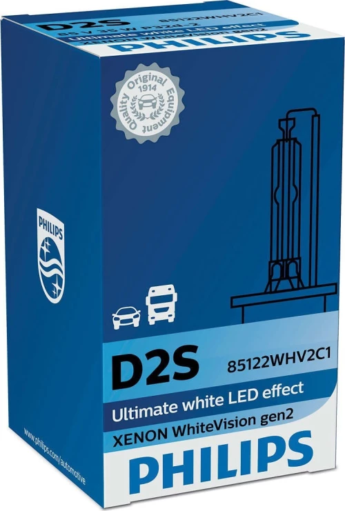 Philips D2S White Vision Gen2 85V 1τμχ
